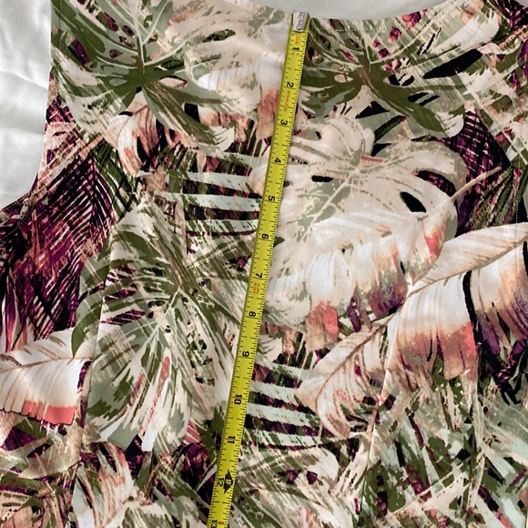 Women’s Chelsea Taylor Maxi Dress Plant Print Size Small - Picture 5 of 10